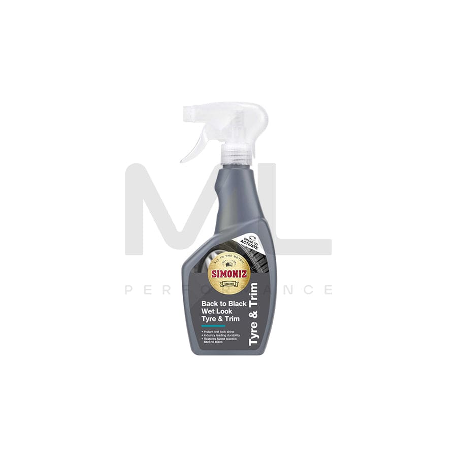 Simoniz Back To Black Tyre & Trim (Wet Look Trigger) 500ml