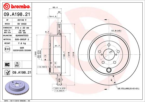 HERTH+BUSS JAKOPARTS J3281018 Disc Brake Caliper Repair Kit