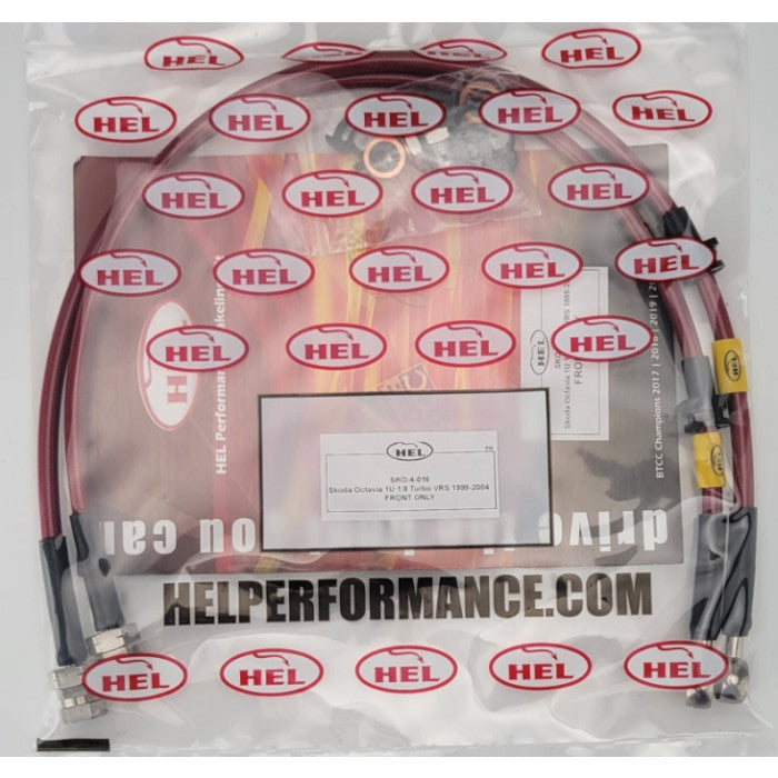 HEL Performance CL-SKO-4-016-FRONTS Brake Lines Stainless Steel Braided Fronts Only