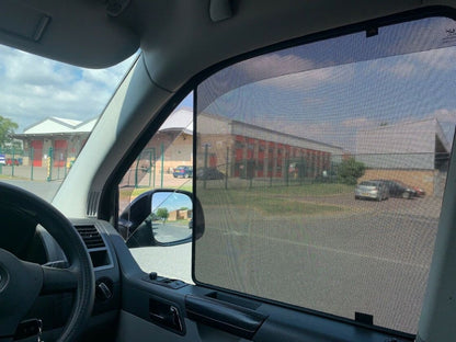Heyner TROVWT5cF Volkswagen Transporter T5 With Cut - Front Windows Shades Set Of 2Pcs.
