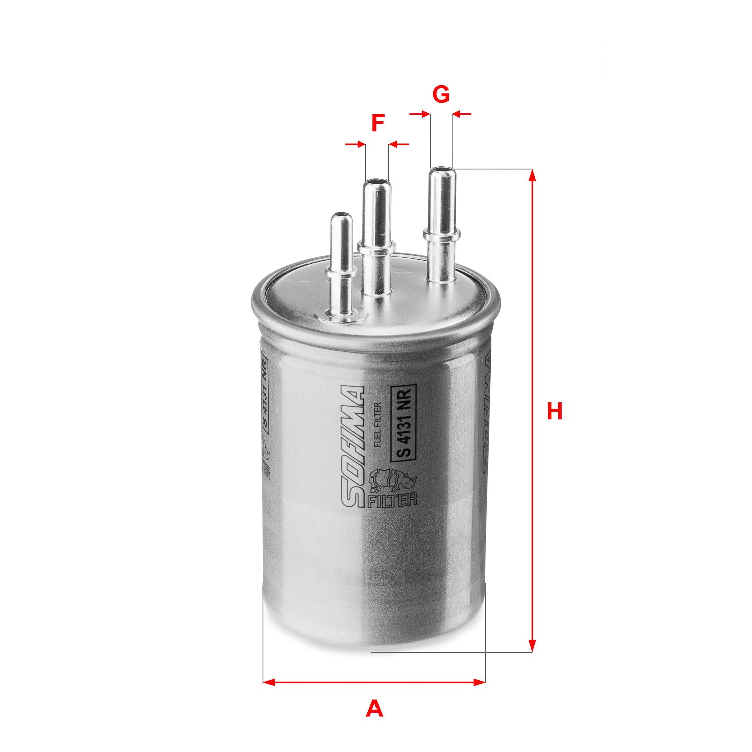 SOFIMA S4131NR Fuel Filter