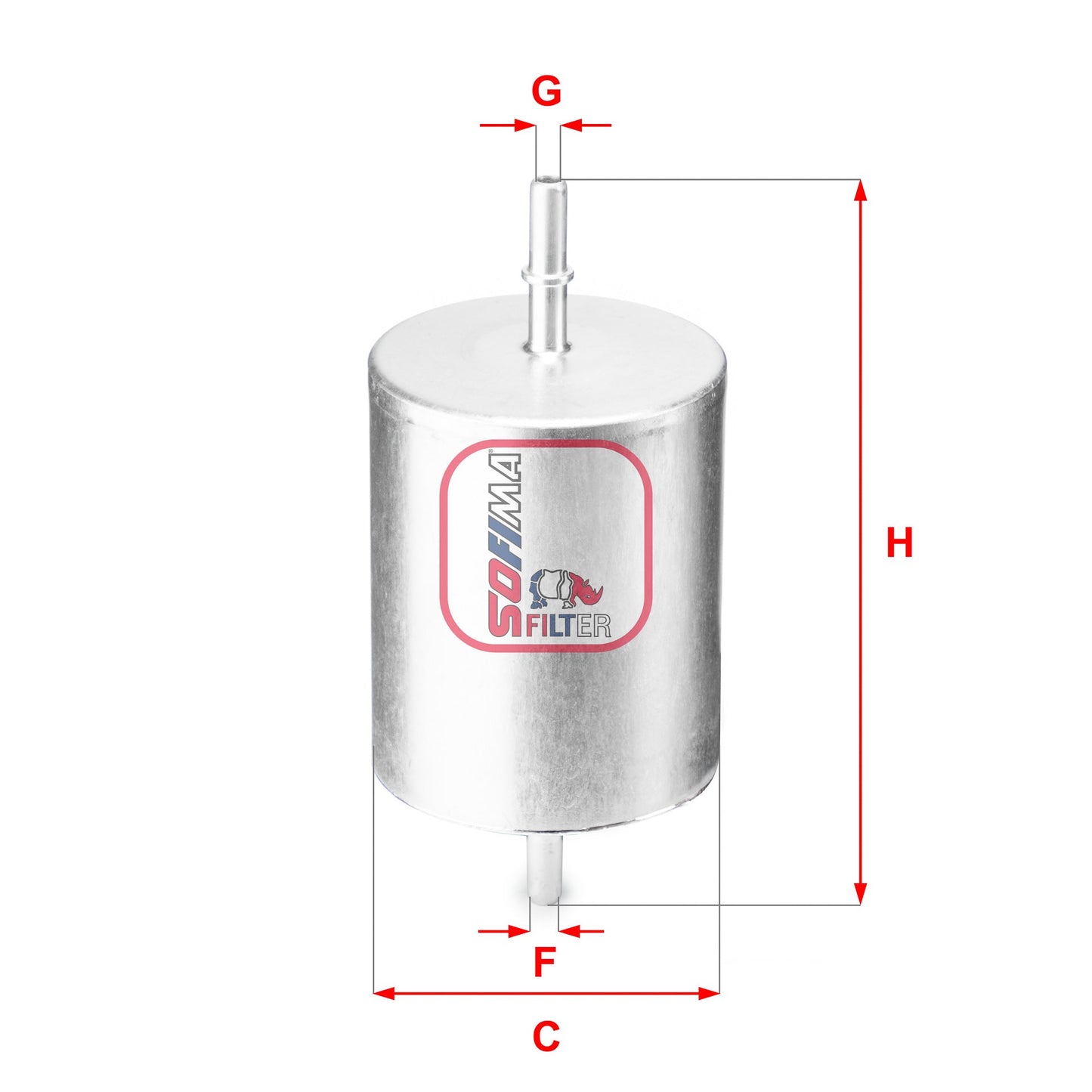 SOFIMA S1817B Fuel Filter