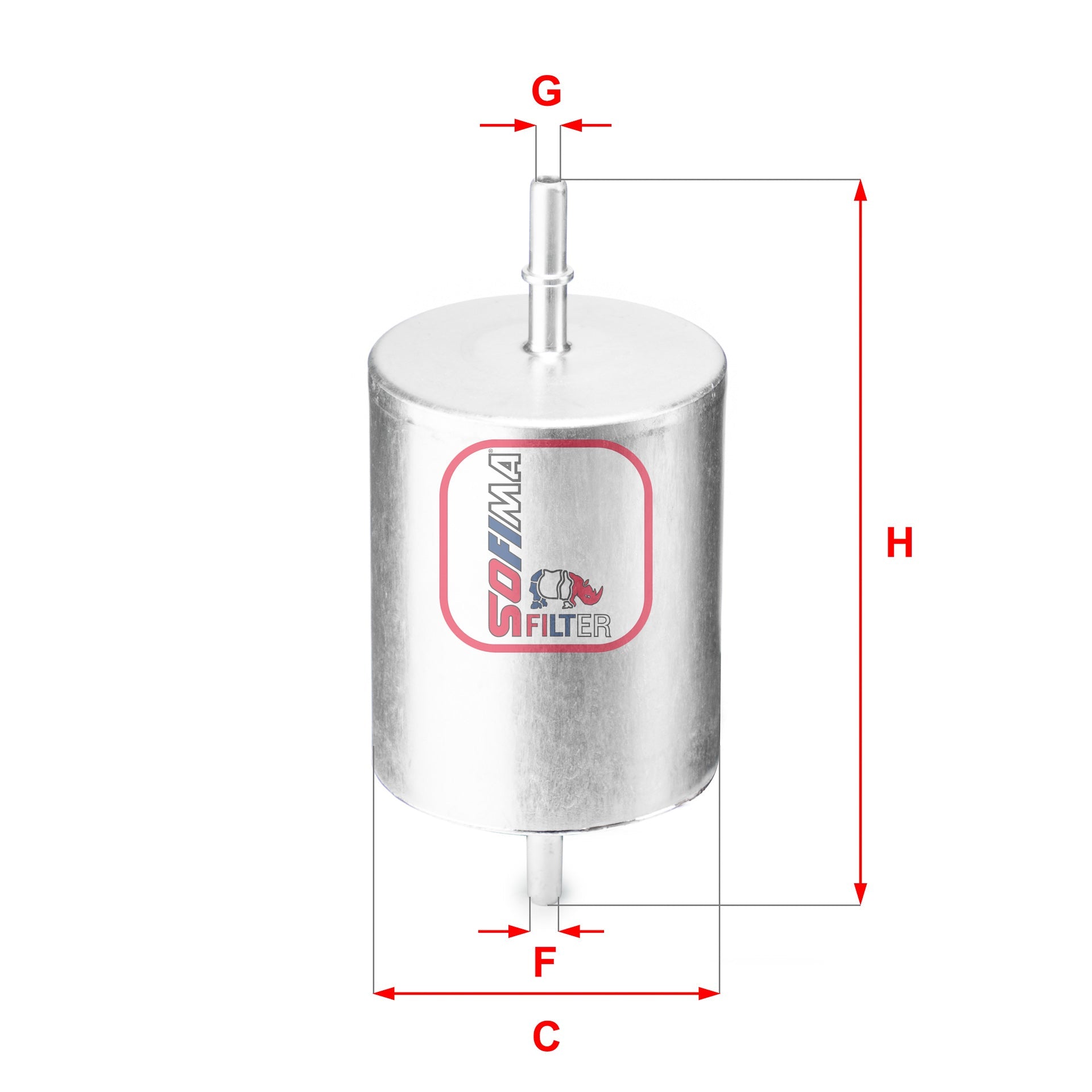 SOFIMA S1817B Fuel Filter