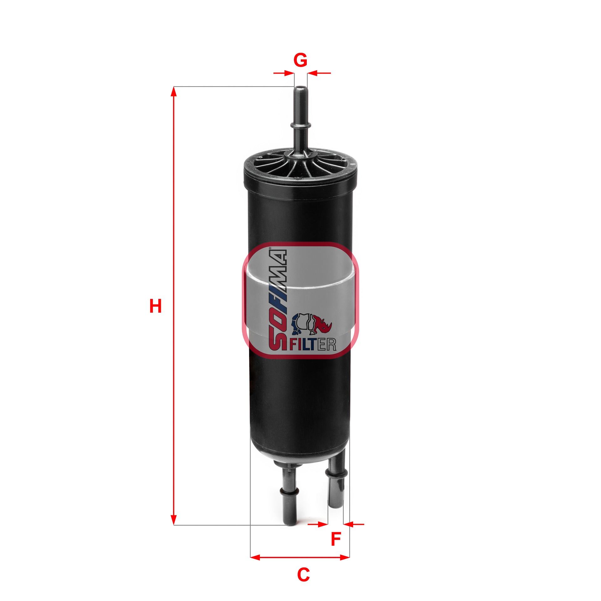 SOFIMA S1962B Fuel Filter