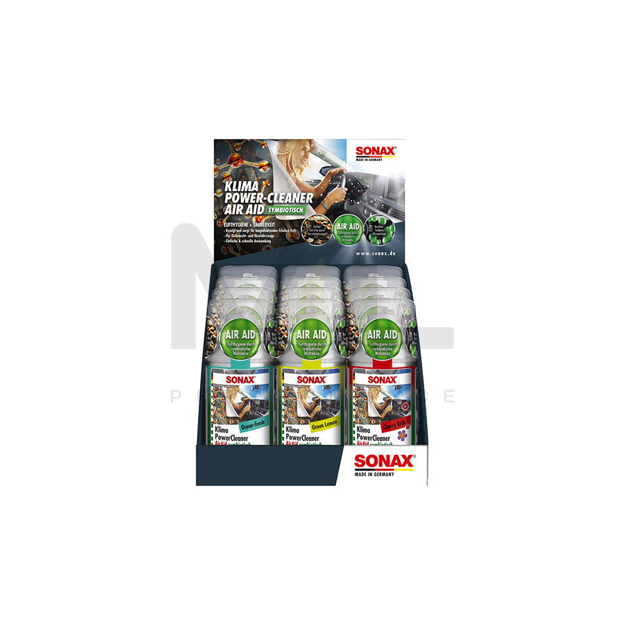 Sonax Car A/C Cleaner AirAid mixed Counter Display 100ml