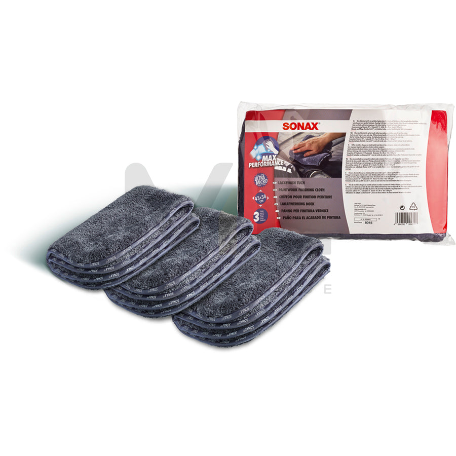 Sonax Paintwork Finish Cloth 3pcs.