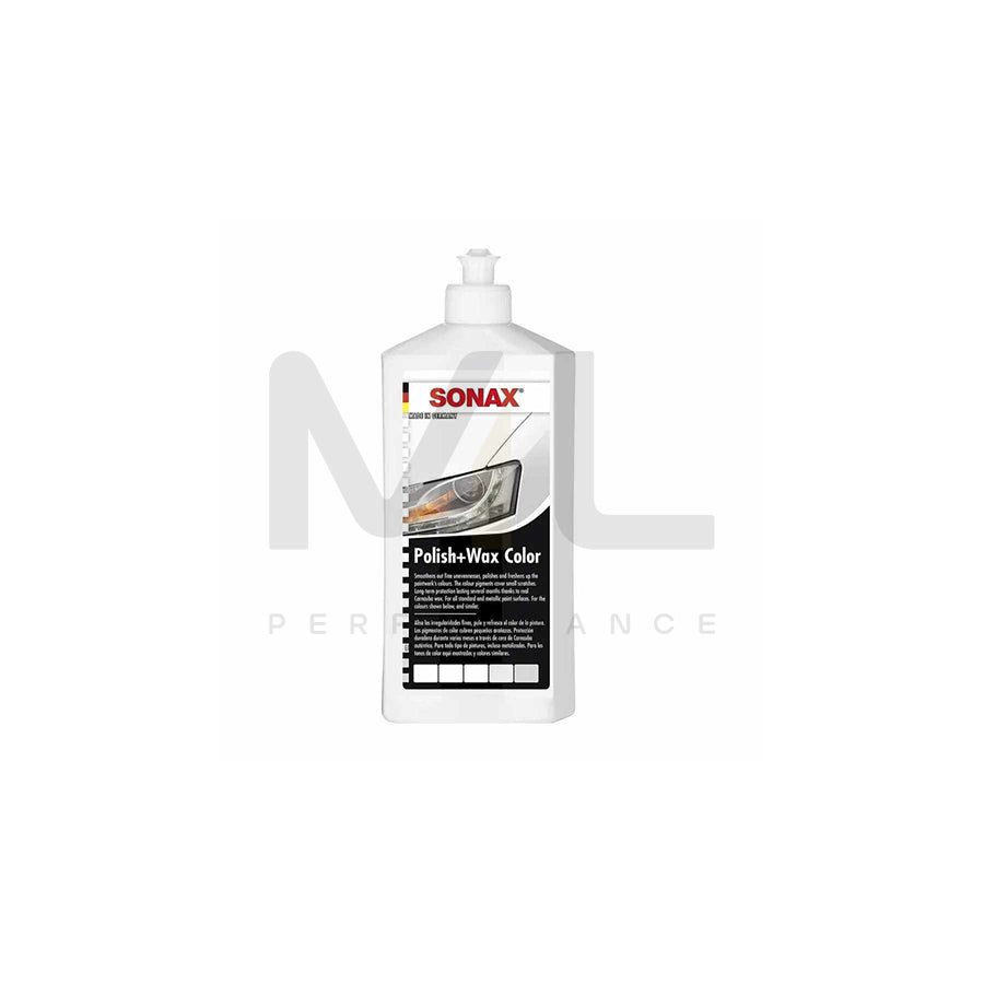 Sonax Polish + Wax COLOR White 250ml