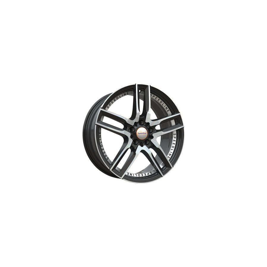 Speedline Corse SL1 Imperatore 8x18 ET45 SL1.8805.05X/022 Black Front Diamond Cut Wheel
