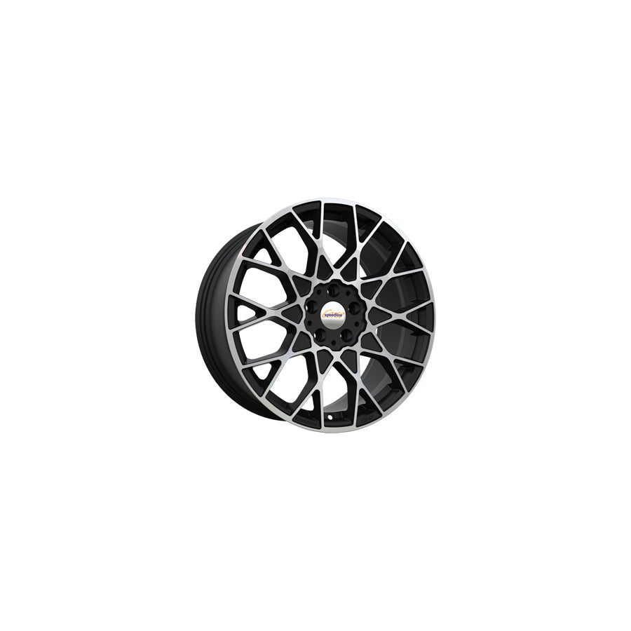 Speedline Corse SL3 Cesare 9x19 ET35 SL3.9905.07X/332 Matt Black Front Diamond Cut Wheel