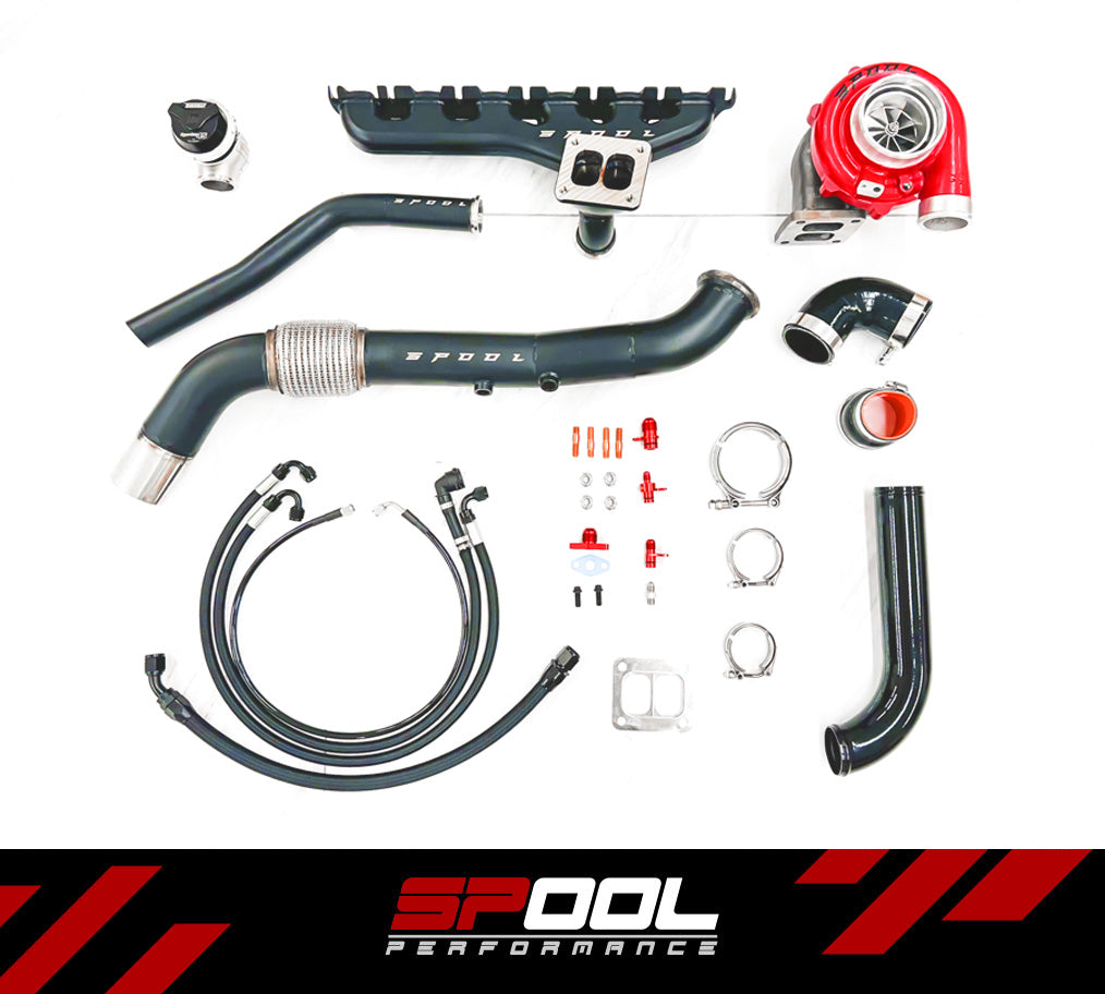 Spool Performance Billet Manifold B58 GEN 2 Top Mount Turbocharger Kit