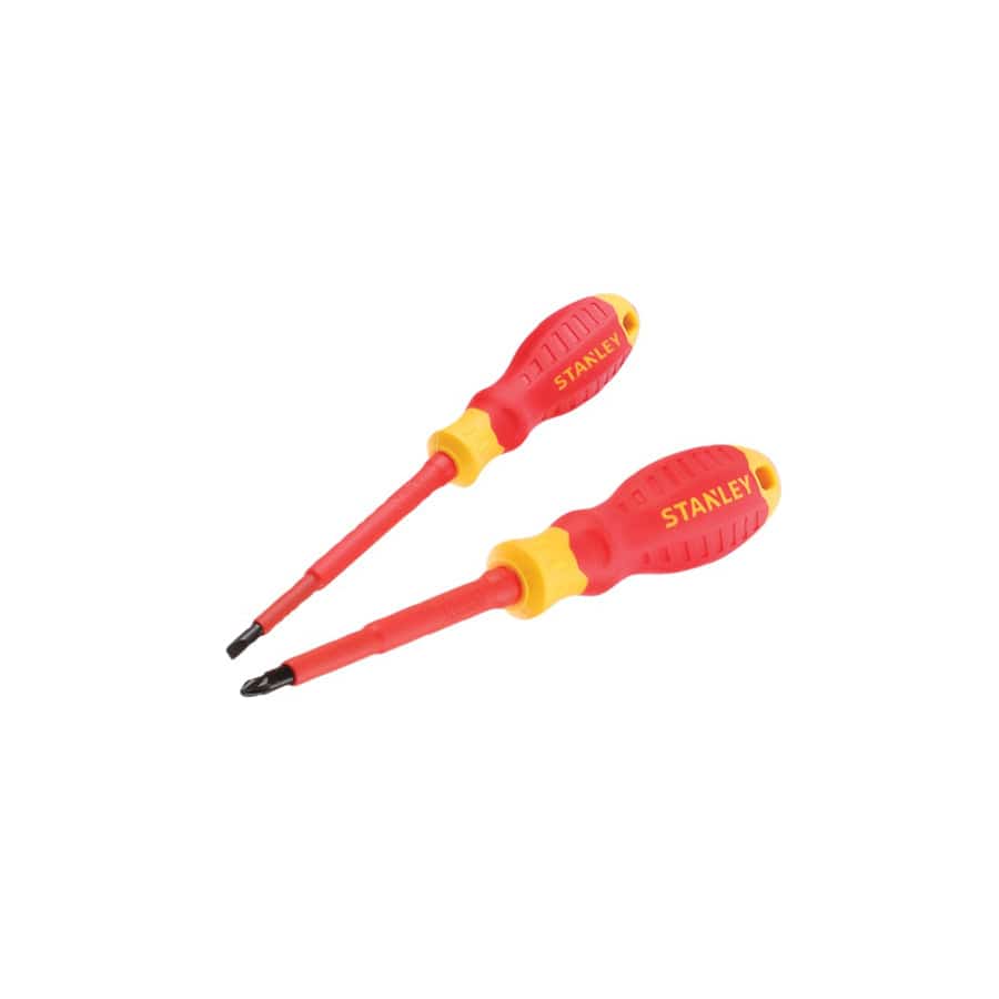 STANLEY® STA060030 FatMax® VDE Insulated Screwdriver Set, 2 Piece