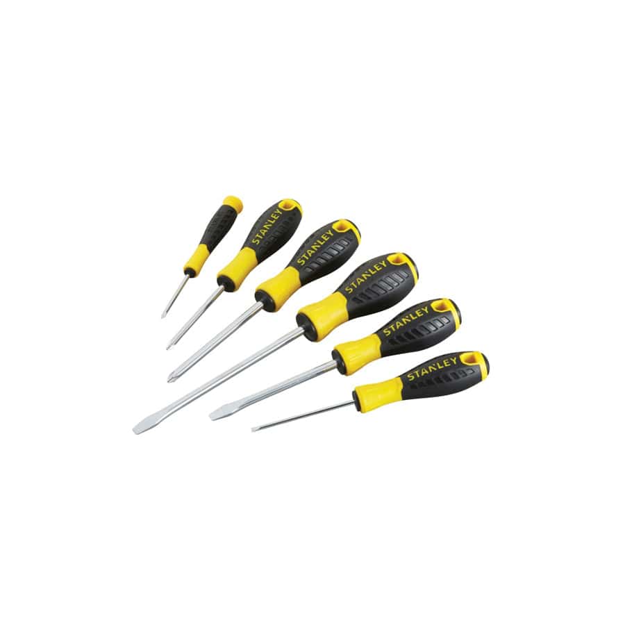 STANLEY® STA060208 0-60-208 Essential Screwdriver Set, 6 Piece