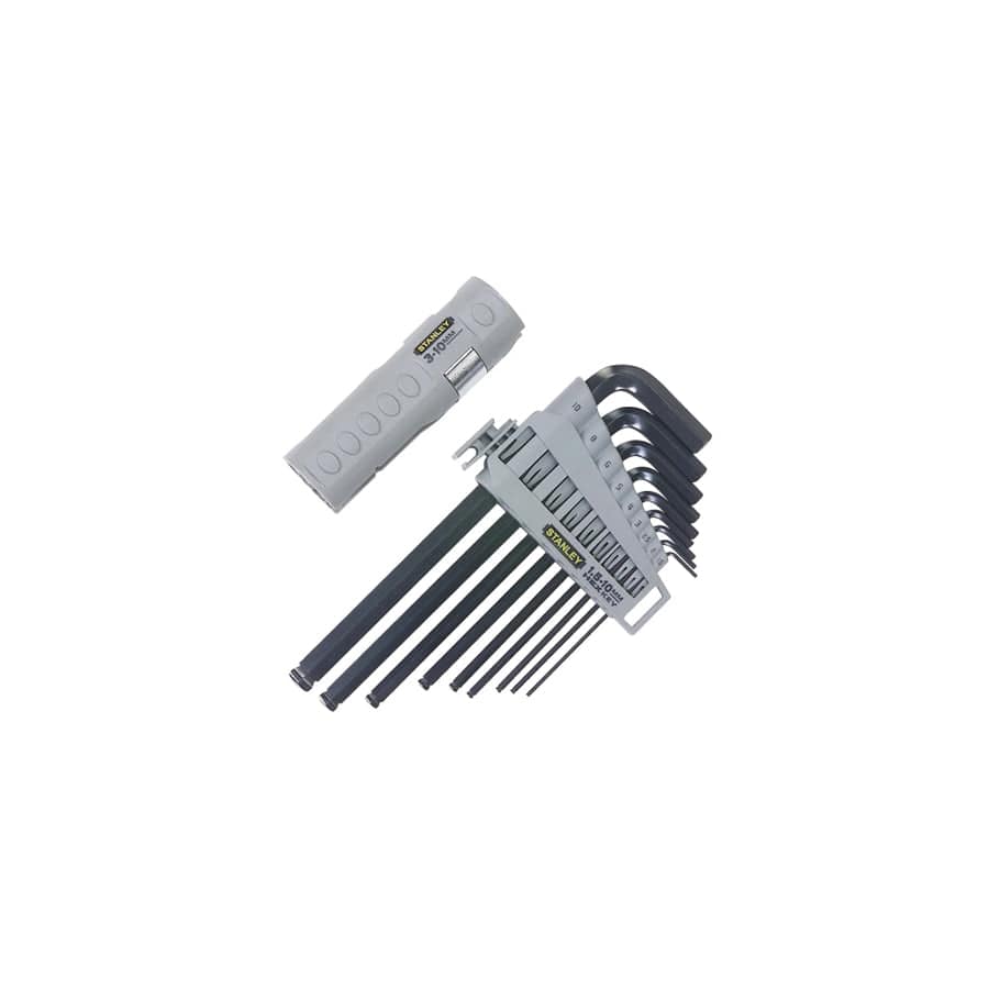 STANLEY® STA089904 Metric Hexagon Grip Key Set, 9 Piece
