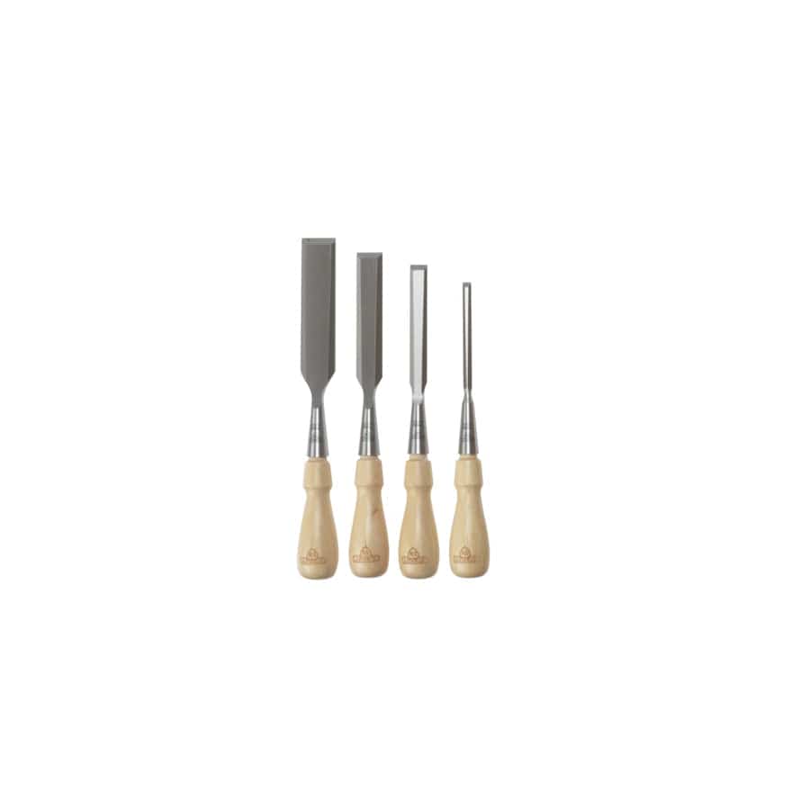 STANLEY® STA116791 Sweetheart Socket Chisel Set, 4 Piece: 6 12 18 & 25mm
