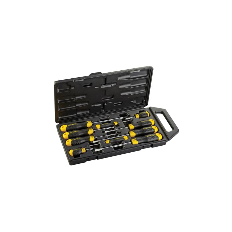 STANLEY® STA265014 Cushion Grip Screwdriver Set, 10 Piece