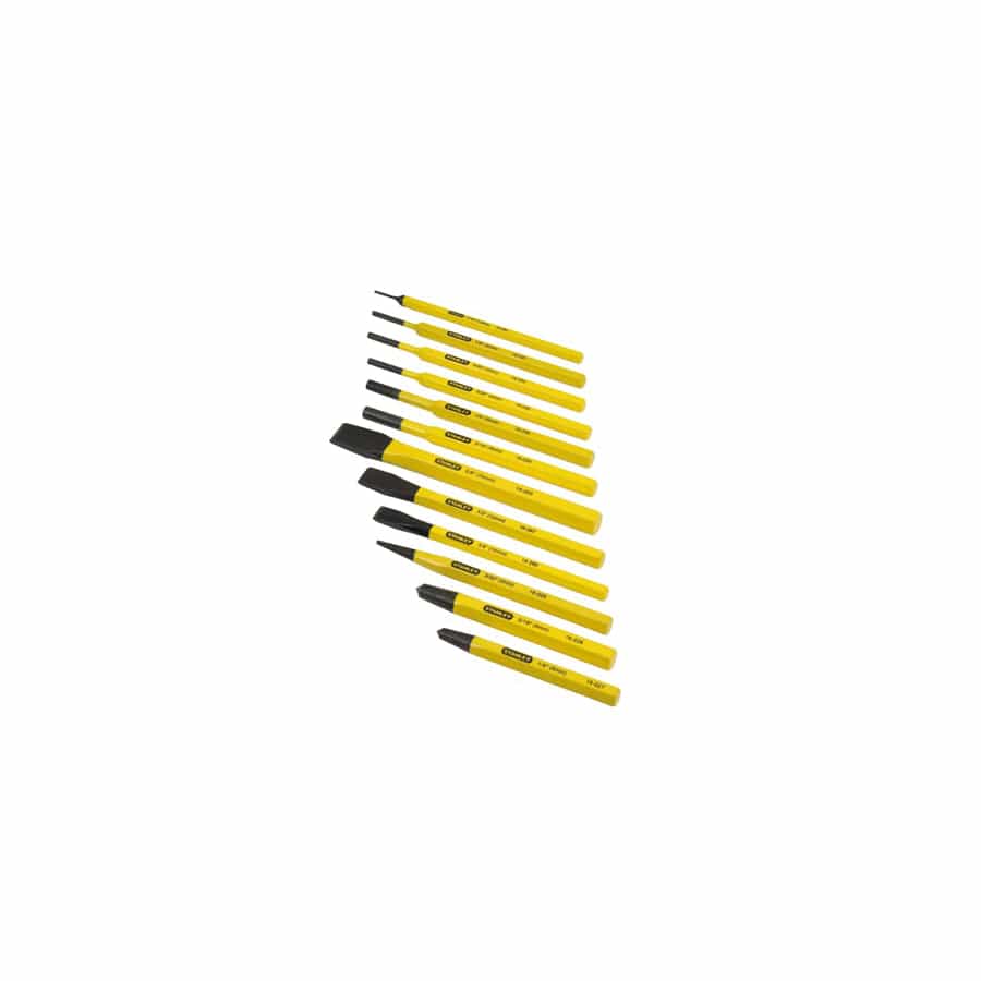 STANLEY® STA418299 Punch & Chisel Set, 12 Piece