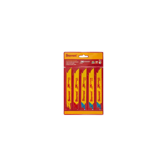 Starrett STRSB6A SB6-A Reciprocating Blade Kit (Pack 5)