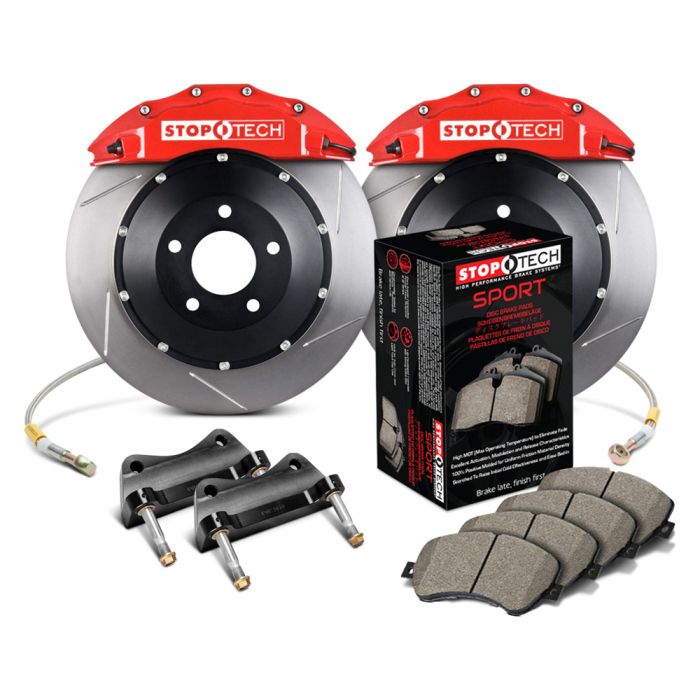 StopTech 83.193.6800.71 Sport Big Brake Kit - Front - 380x32mm Slotted - ST-60 Red
