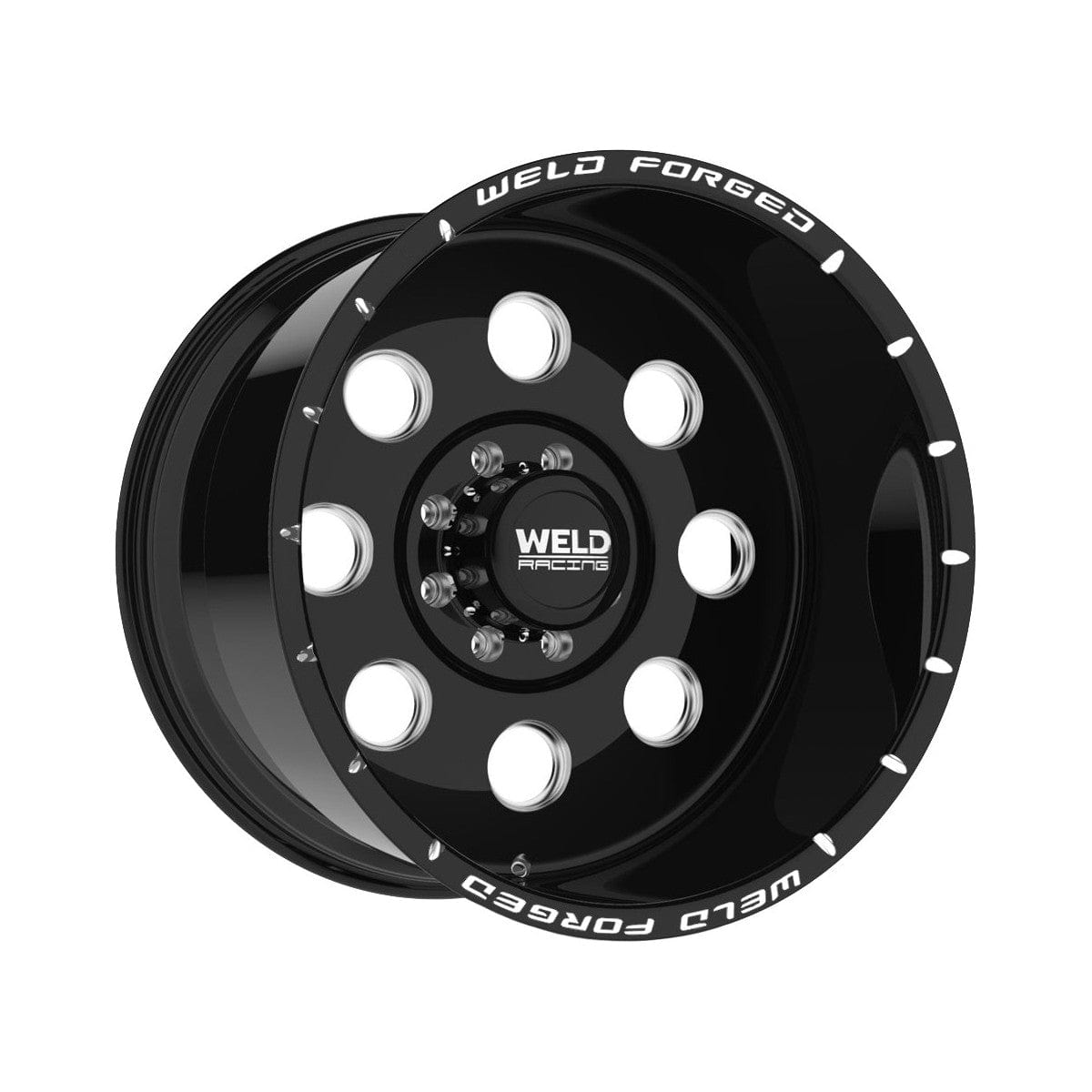 Weld W70624089BCA Super Single Iii Xt Wheel 22x14 6x135 ET-76 BS4.5 Gloss Black & Contrast Cut