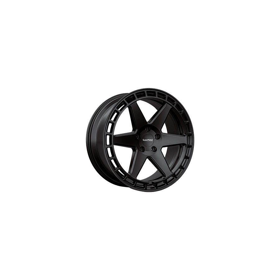 SuperMetal Charger 9x20 ET45 59212 Matt Black Wheel