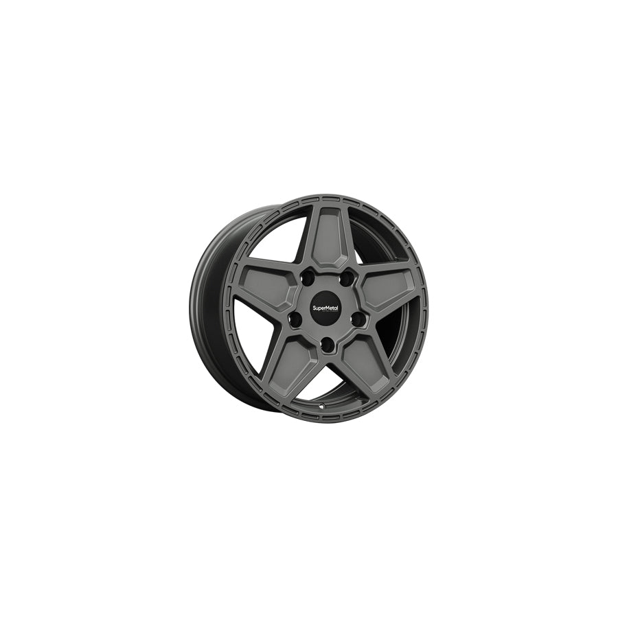 SuperMetal Rocket 8x18 ET45 38046 Ultra Matt Grey Wheel