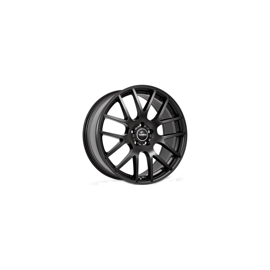 SuperMetal Trident 9x20 ET45 52063 Matt Black Wheel