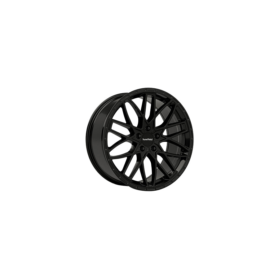 SuperMetal Vane 9x20 ET45 57212 Gloss Black Wheel