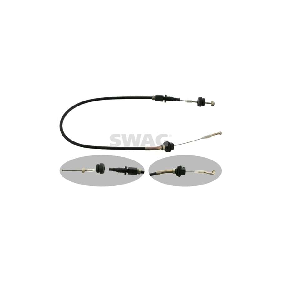 SWAG 99 90 1763 Throttle Cable for BMW 3 Series