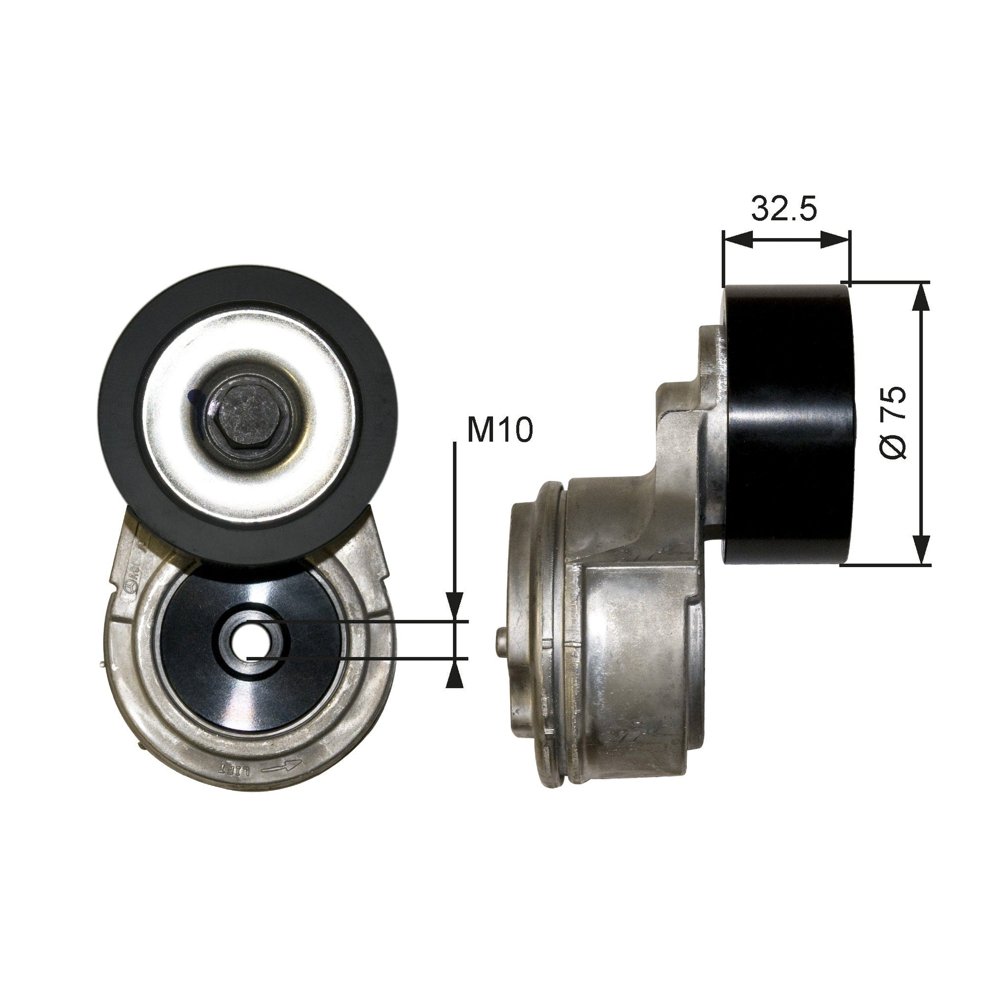 GATES GATT38567 V-Ribbed Belt Tensioner Lever