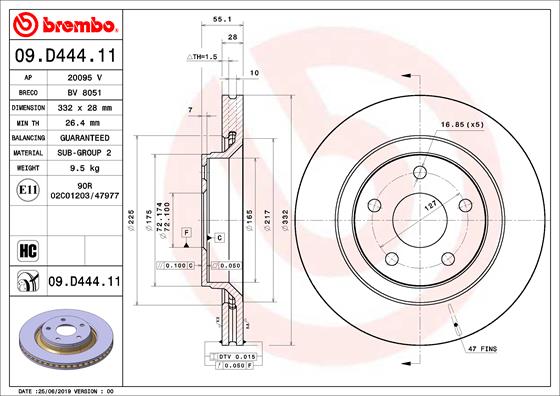BBP 41367BBP Disc Brake Caliper Repair Kit