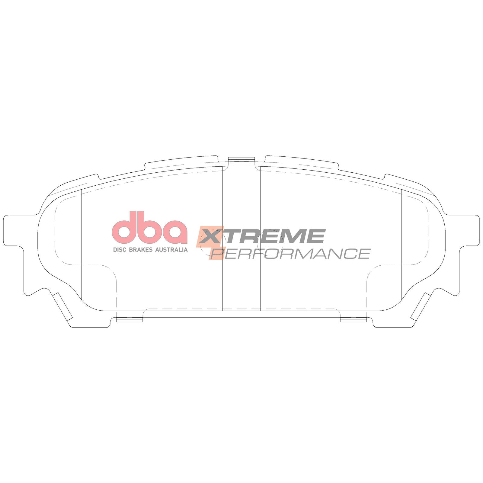 DBA DB1672XP High Performance Brake Pad Set