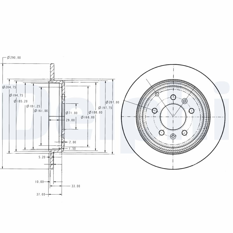 HALDEX 226203000 Pretensioning Cylinder