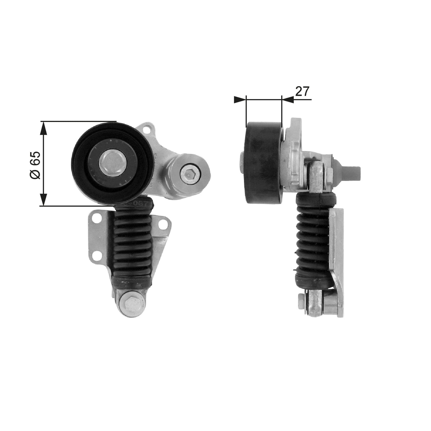 GATES GATT38399 V-Ribbed Belt Tensioner Lever