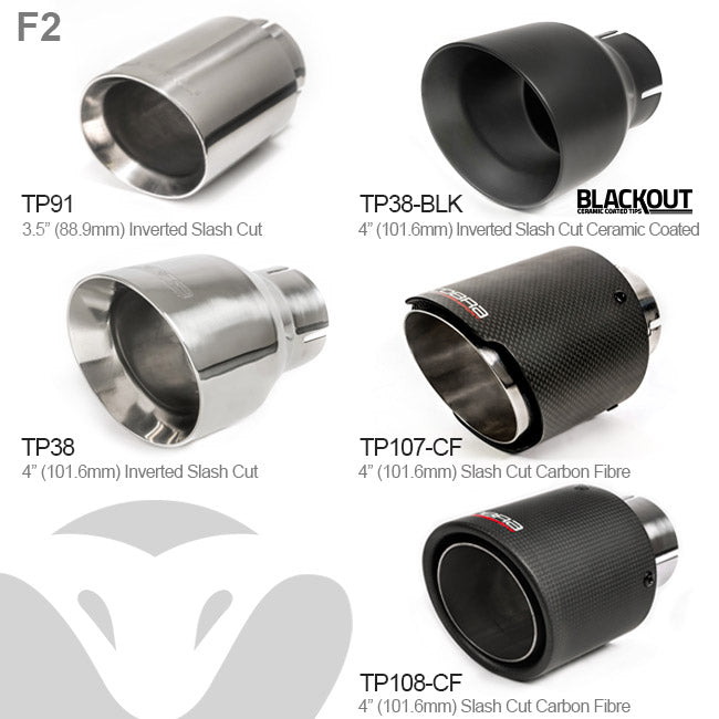 Cobra Exhaust Mini (Mk3) Cooper S / JCW (F56) 3" Cat Back Performance Exhaust