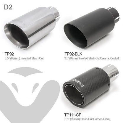 Cobra Exhaust Audi S3 (8V) Saloon (Valved) (13-18) Turbo Back Performance Exhaust