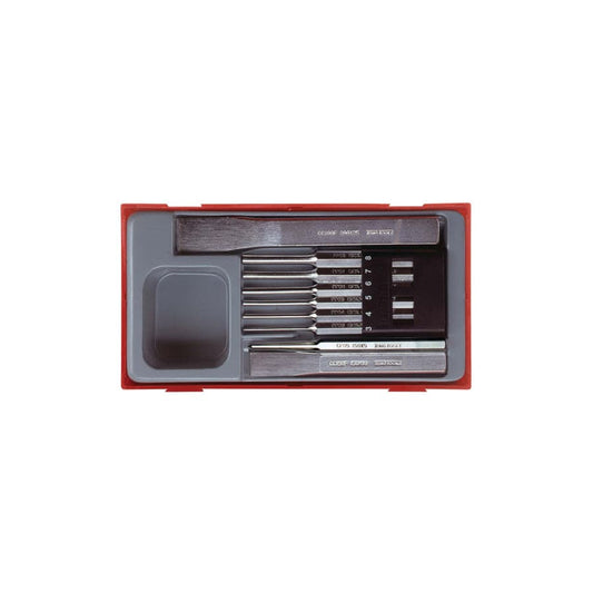 Teng TENTTPC09 TTPC09 Punch & Chisel Set, 9 Piece