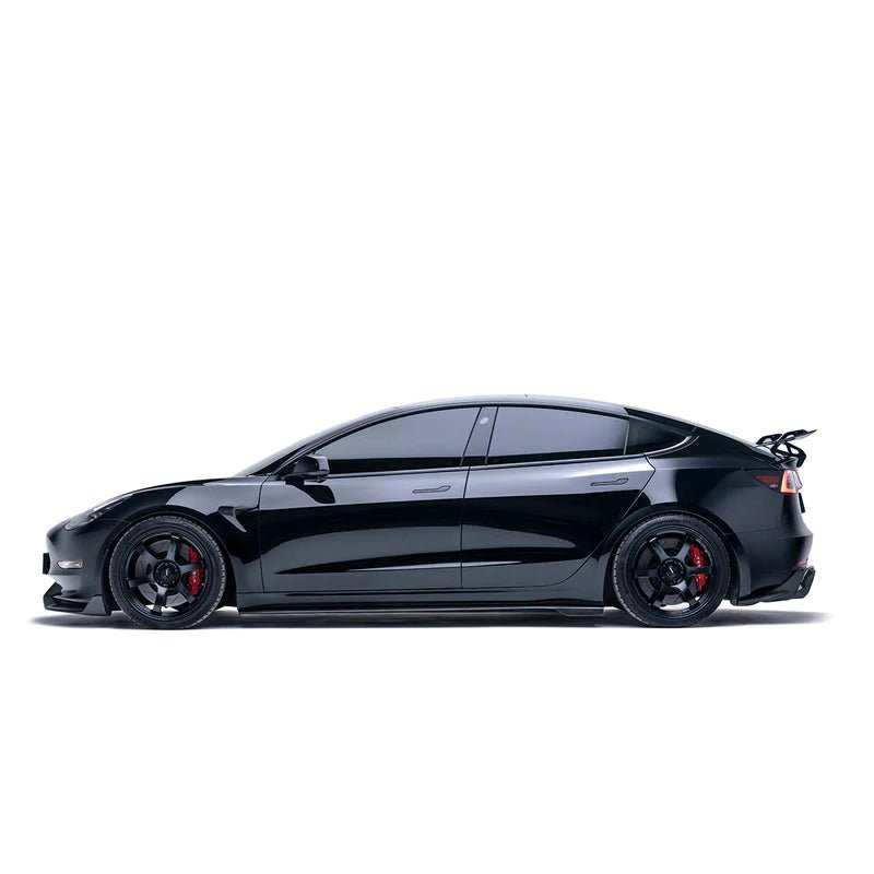 Adro A15A10-1202 Tesla Model 3 Carbon Fibre V2 Front Splitter (2017+)