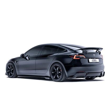Adro A15A10-1302 Tesla Model 3 Carbon Fibre V2 Rear Diffuser (2017+)