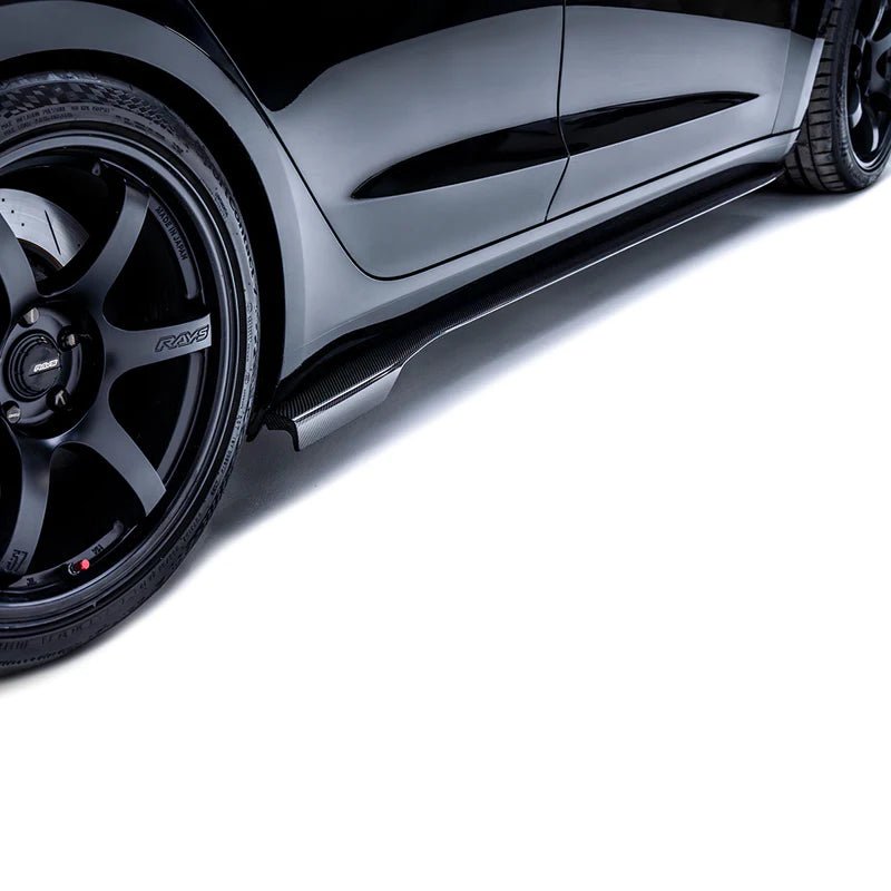 Adro A15A10-1402 Tesla Model 3 Carbon Fibre V2 Side Skirts (2017+)