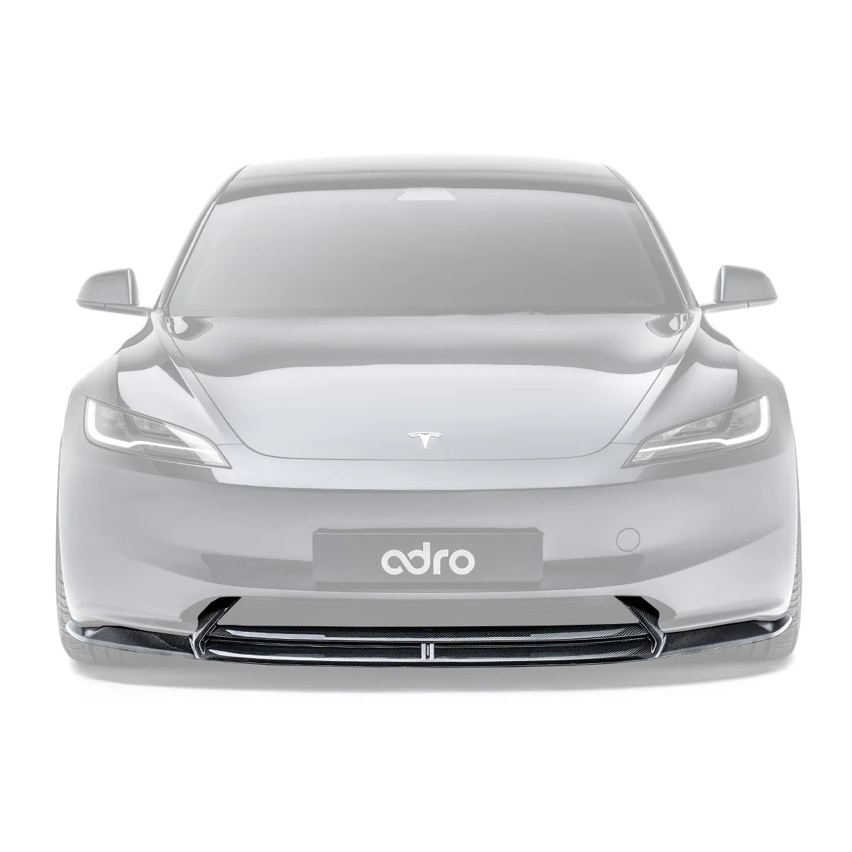 Adro A15A11-1201 Tesla Model 3 Highland Carbon Fiber Front Lip