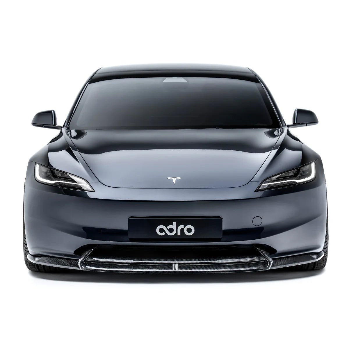 Adro A15A11-1201 Tesla Model 3 Highland Carbon Fiber Front Lip