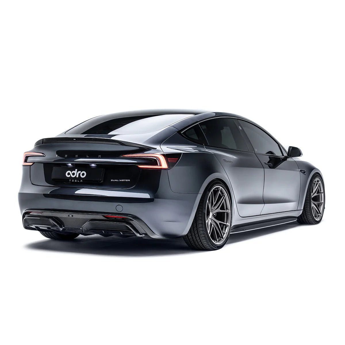 Adro A15A11-1401 Tesla Model 3 Highland Carbon Fiber Side Skirt