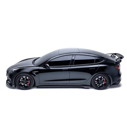 Adro A15A10-1503 Tesla Model 3 Pre-Preg Carbon Fibre AT-S Swan Neck Rear Wing (2017+)
