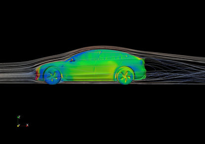 Adro A15A10-1201 Tesla Model 3 Pre-Preg Carbon Fibre Front Splitter (2017+)