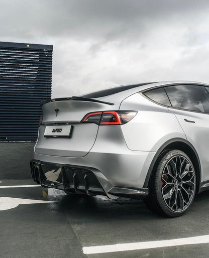 Adro A15A20-1501 Tesla Model Y Pre-Preg Carbon Fibre Rear Spoiler (2020+)