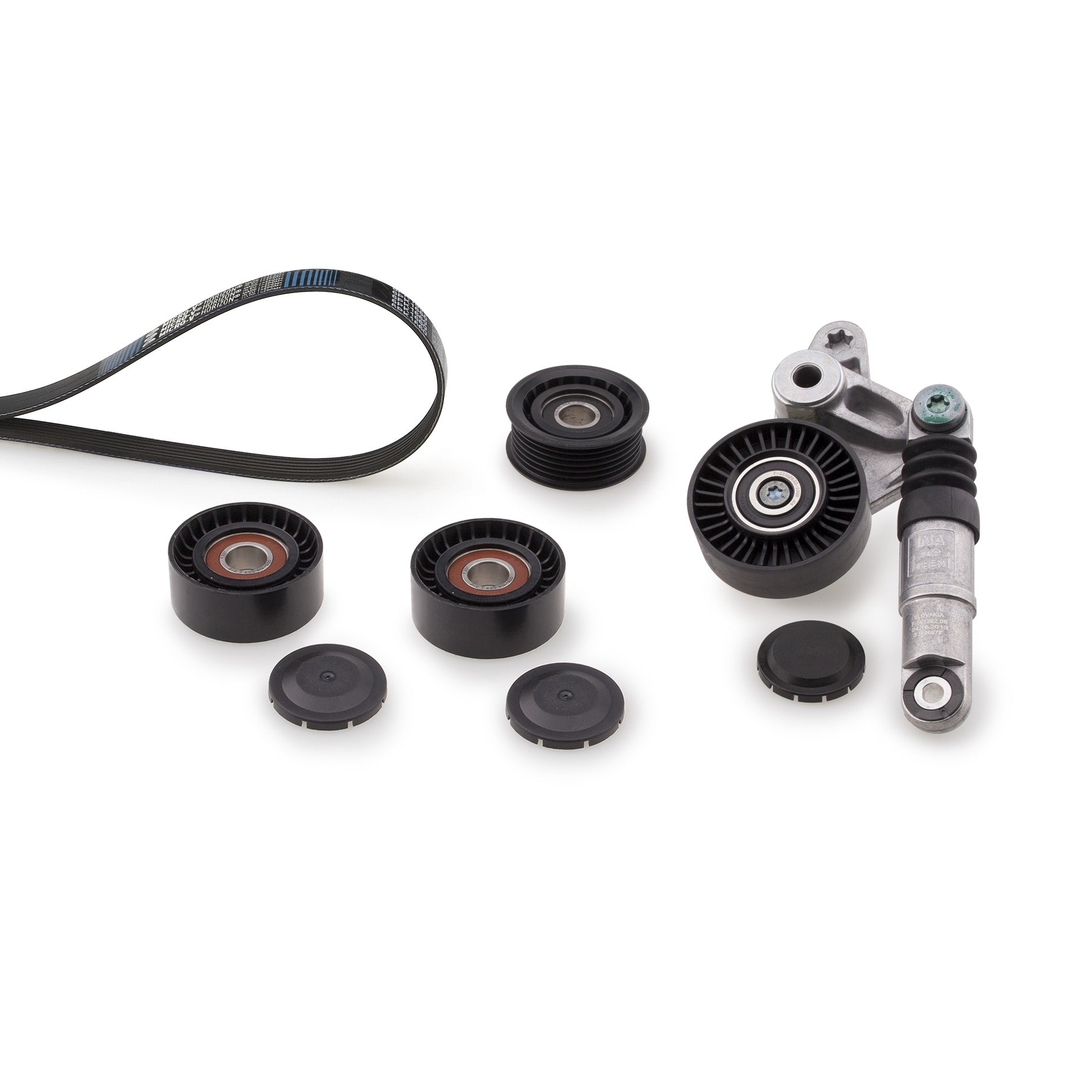 GATES GATK116PK2490 V-Ribbed Belt Set