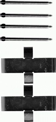 TEXTAR 82015100 Brake Pad Fitting Kit