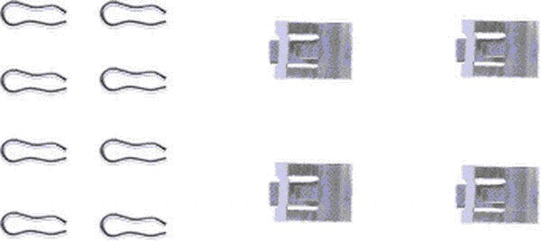 TEXTAR 82027000 Brake Pad Fitting Kit