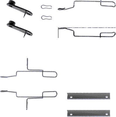 TEXTAR 82032200 Brake Pad Fitting Kit