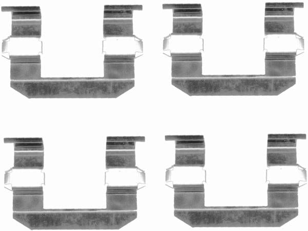 TEXTAR 82072100 Brake Pad Fitting Kit